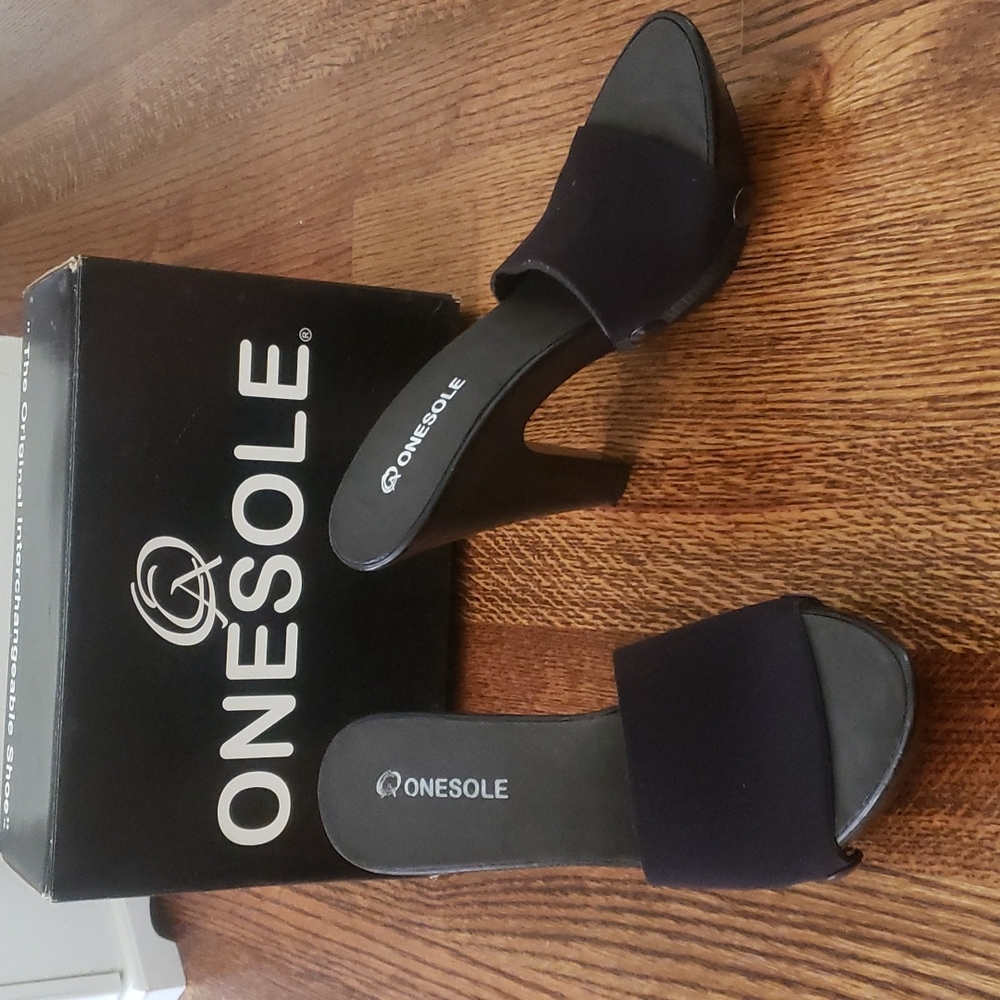 Diva Soft Step Black interchangeable shoes